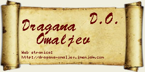 Dragana Omaljev vizit kartica